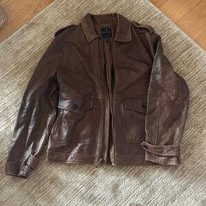 Leather jacket